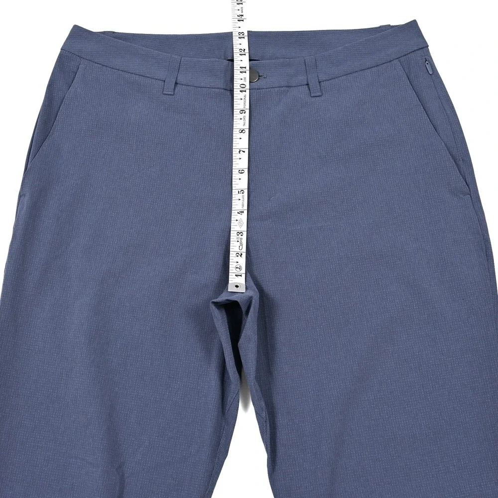 Lululemon Woven Air Pants Mens 34x30 Blue Athleisure Performance Active LM5AXXS‎